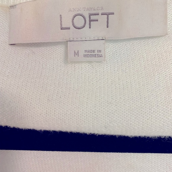 Loft button up white cardigan - Picture 2 of 3